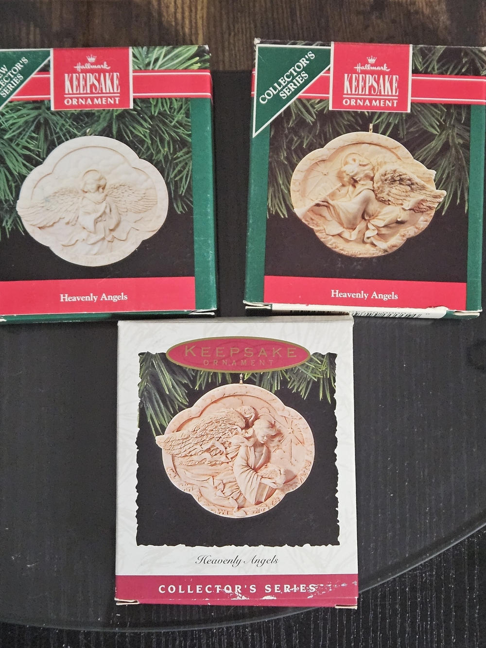 Hallmark Keepsake Ornament Collection Heavenly Angels, Full Set Of 3